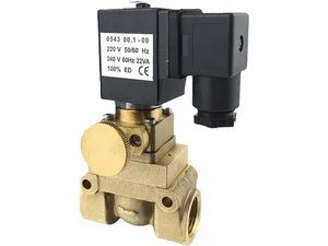 High-Pressure Manual-Electromagnetic Solenoid Valve