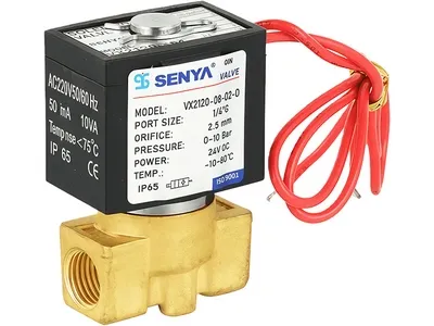 Brass 2/2-Way Solenoid Valve, VX2120 Series