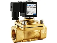 Brass 2/2-Way Solenoid Valve, PU220 Series