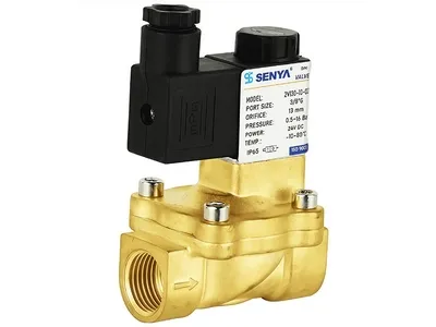 Brass 2/2-Way Solenoid Valve, 2V Series